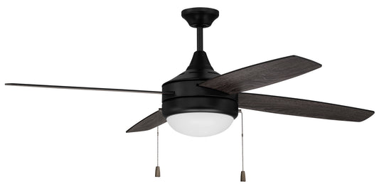 Craftmade - PHA52FB4 - 52"Ceiling Fan - Phaze 4 - Flat Black