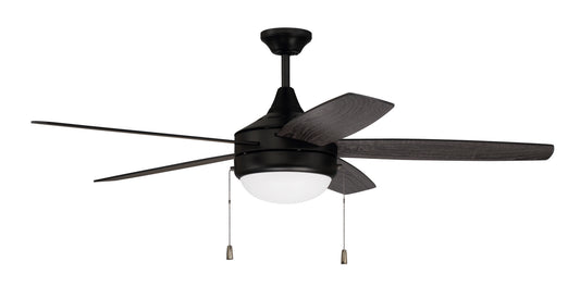 Craftmade - PHA52FB5 - 52"Ceiling Fan - Phaze 5 - Flat Black