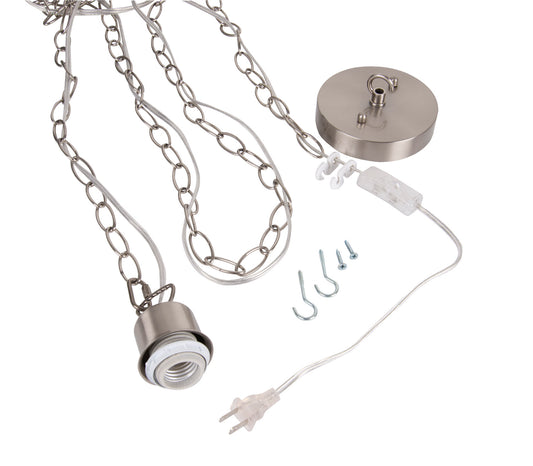 Craftmade - SW1003-BNK - One Light Pendant Hardware - Swag Pendants - Brushed Polished Nickel