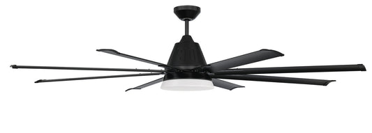 Craftmade - WTP72FB8 - 72"Ceiling Fan - Wingtip - Flat Black