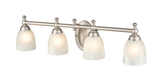 Millennium - 4304-SN - Four Light Vanity - Satin Nickel