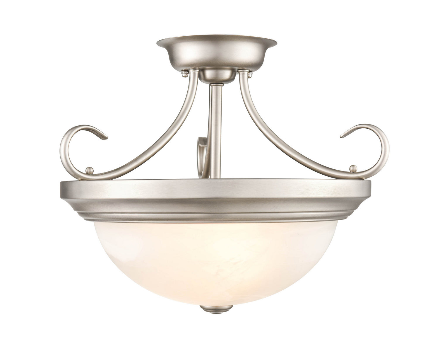 Millennium - 4773-SN - Two Light Semi-Flush Mount - Satin Nickel