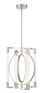 George Kovacs - P2265-084-L - LED Pendant - Double Take - Brushed Nickel