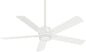 Minka Aire - F619L-WHF - 54"Ceiling Fan - Stout - Flat White