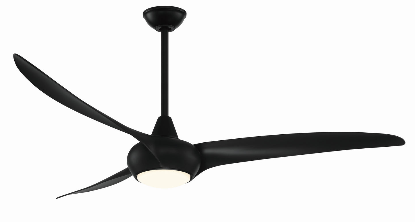 Minka Aire - F848-CL - 65"Ceiling Fan - Light Wave 65 - Coal