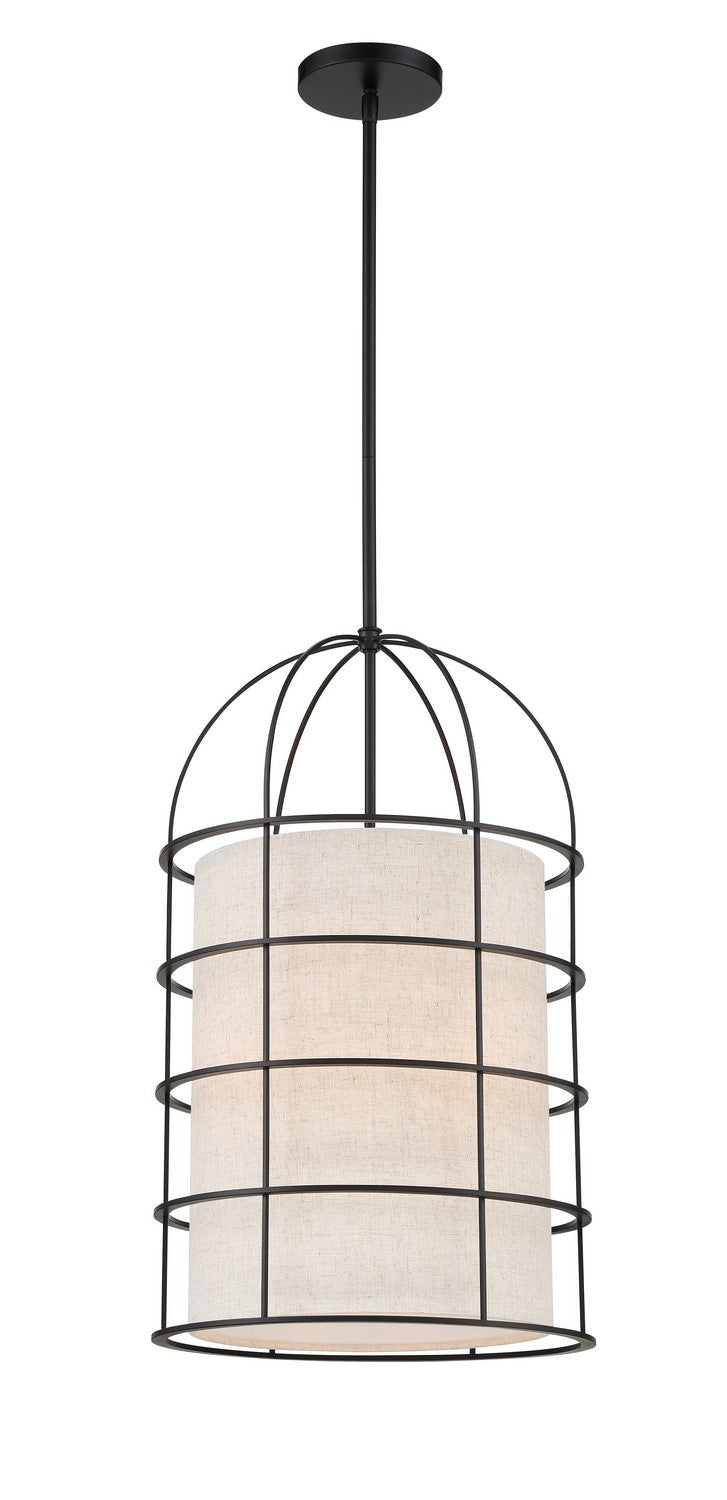 Minka-Lavery - 2154-66A - Four Light Pendant - Gateway Park - Coal