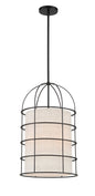 Minka-Lavery - 2154-66A - Four Light Pendant - Gateway Park - Coal