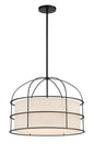 Minka-Lavery - 2155-66A - Five Light Pendant - Gateway Park - Coal