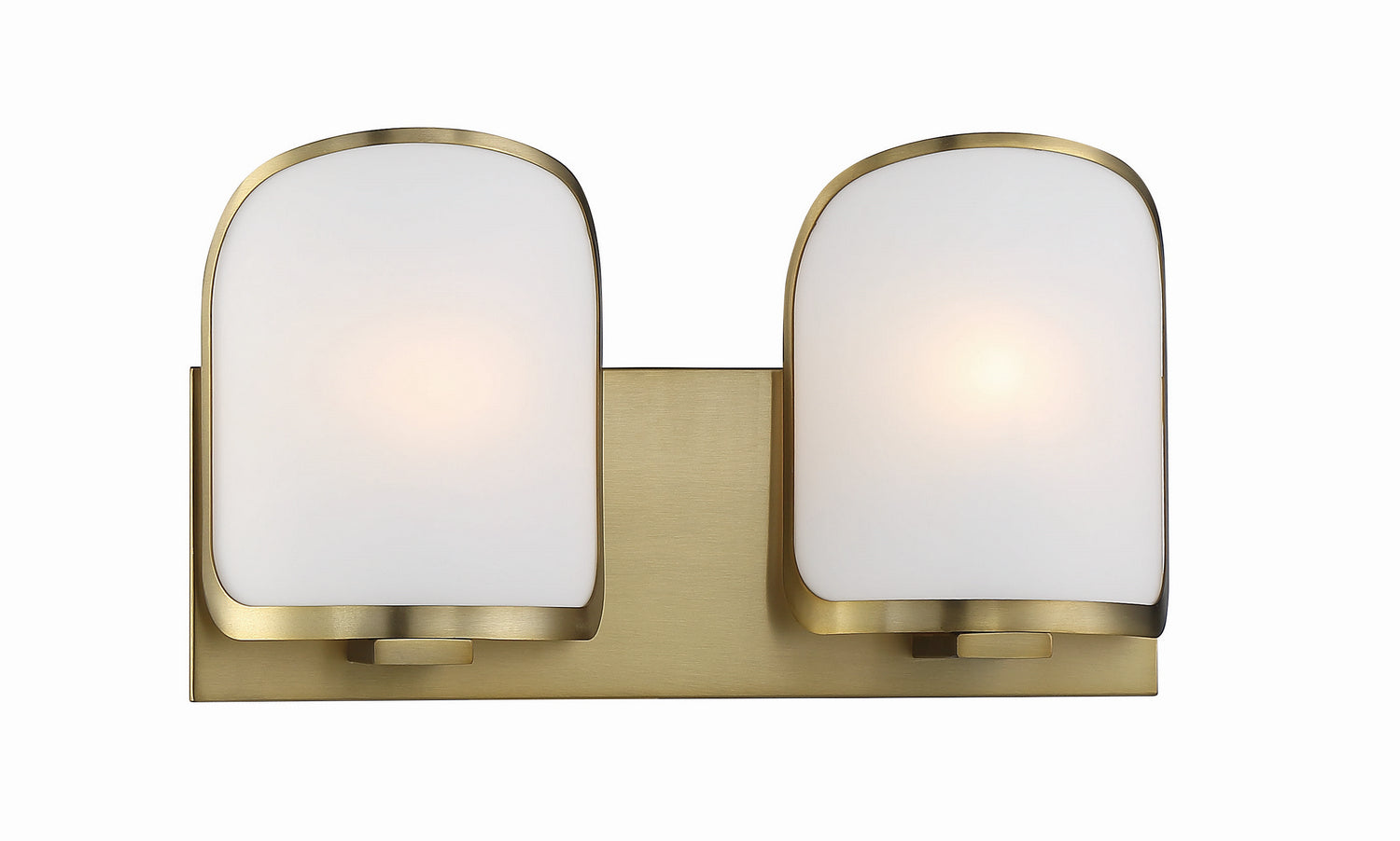 Minka-Lavery - 2452-695 - Two Light Bath - Bishop Crossing Bath - Soft Brass