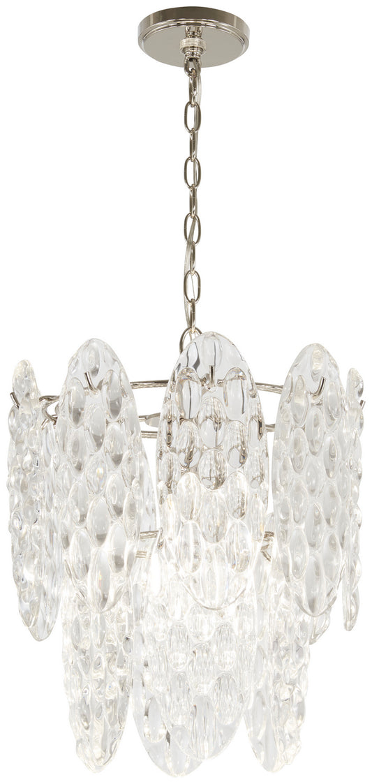 Minka-Lavery - 2481-613 - One Light Pendant - Isabella'S Reign - Polished Nickel