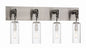 Minka-Lavery - 2894-691 - Four Light Bath - Pullman Junction - Coal With Brushed Nickel