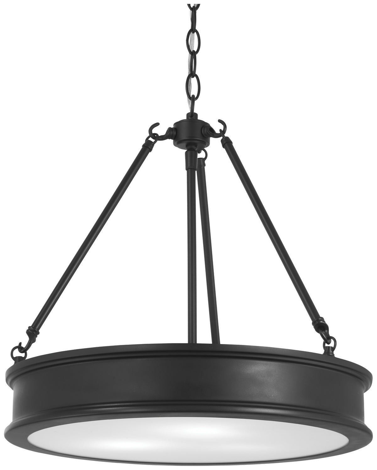 Minka-Lavery - 4173-66A - Three Light Pendant - Harbour Point - Coal