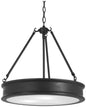 Minka-Lavery - 4173-66A - Three Light Pendant - Harbour Point - Coal