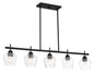 Minka-Lavery - 2174-66A - Five Light Island Pendant - Camrin - Coal