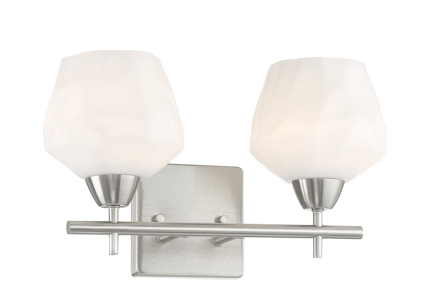 Minka-Lavery - 3172-84 - Two Light Bath - Camrin - Brushed Nickel