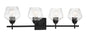Minka-Lavery - 3174-66A - Four Light Bath - Camrin - Coal