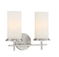 Minka-Lavery - 4092-84 - Two Light Bath Bar - Haisley - Brushed Nickel