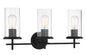 Minka-Lavery - 4093-66A - Three Light Bath Bar - Haisley - Coal