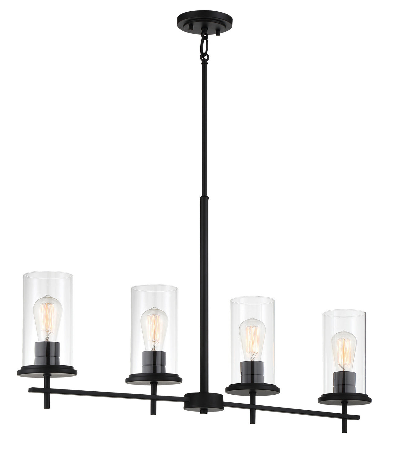 Minka-Lavery - 4097-66A - Four Light Island Pendant - Haisley - Coal