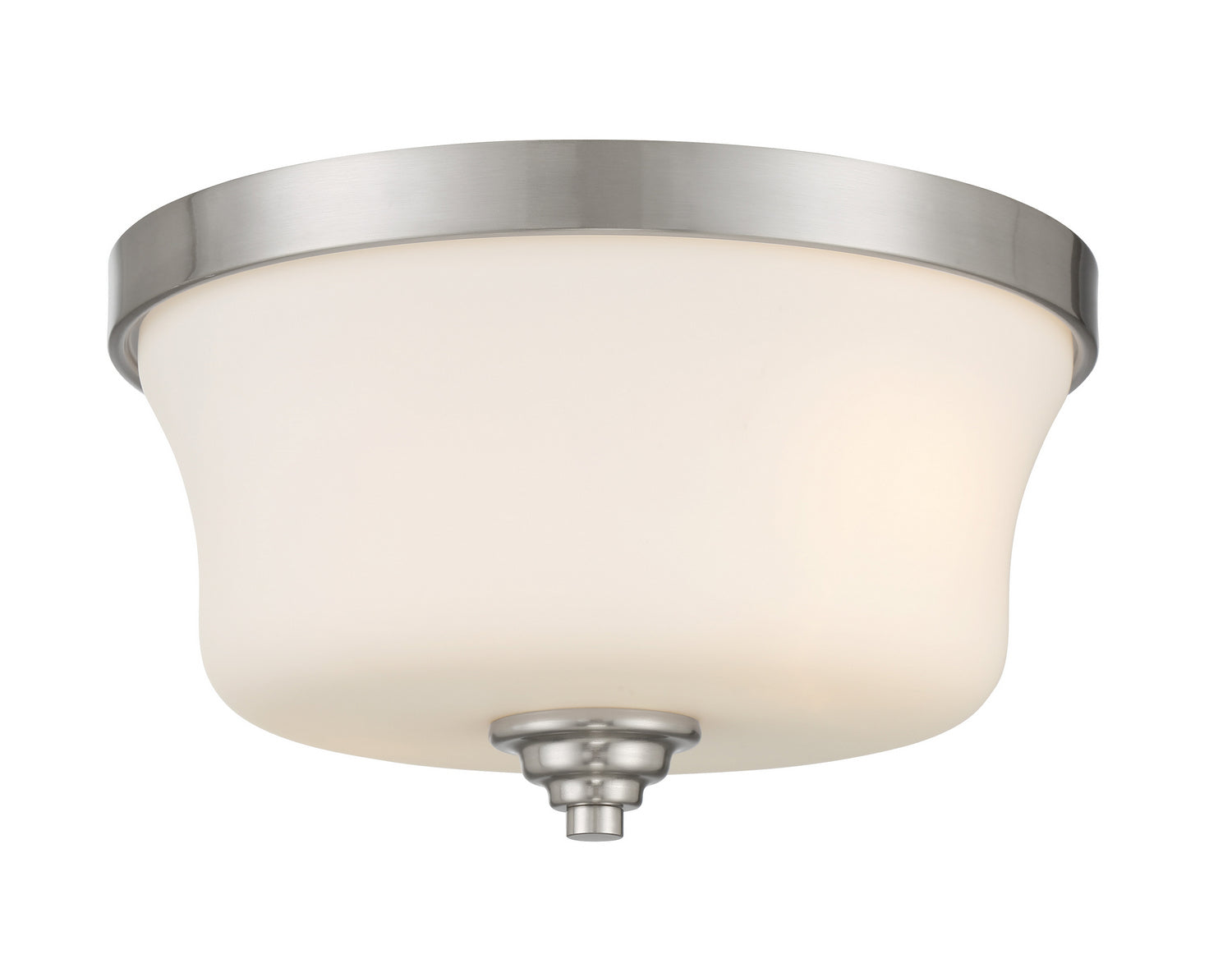 Minka-Lavery - 4927-84 - Two Light Flush Mount - Shyloh - Brushed Nickel