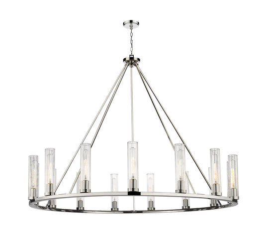Z-Lite - 3031-15PN - 15 Light Chandelier - Beau - Polished Nickel