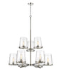 Z-Lite - 3032-9PN - Nine Light Chandelier - Callista - Polished Nickel