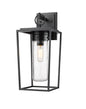 Z-Lite - 594M-BK - One Light Outdoor Wall Mount - Sheridan - Black