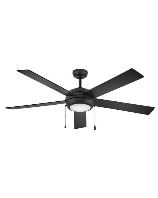 Hinkley - 904060FMB-LIA - 60"Ceiling Fan - Croft - Matte Black