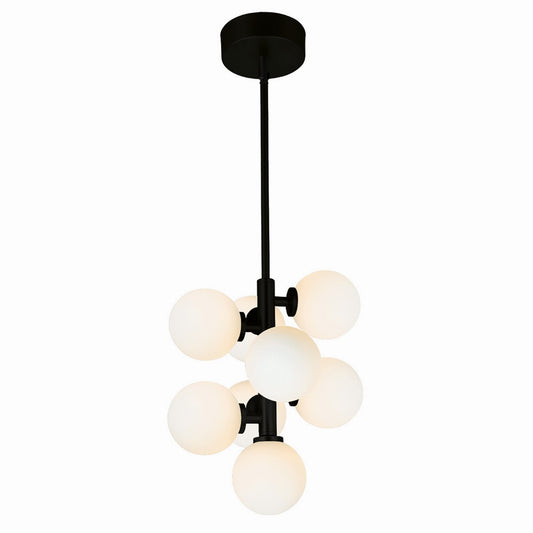 CWI Lighting - 1020P12-8-101 - LED Pendant - Arya - Black