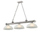 Z-Lite - 2306-3BN-DWL14 - Three Light Billiard - Cordon - Brushed Nickel