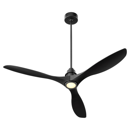 Quorum - 97543-59 - 54"Ceiling Fan - Marino - Matte Black