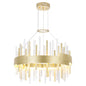 CWI Lighting - 1245P20-602 - LED Chandelier - Millipede - Satin Gold