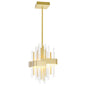 CWI Lighting - 1245P8-602 - LED Mini Pendant - Millipede - Satin Gold