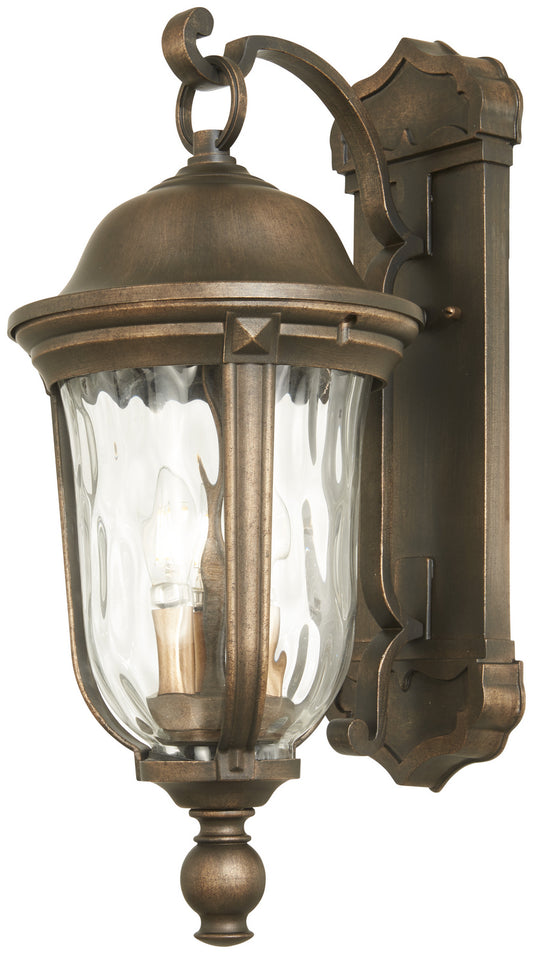 Minka-Lavery - 73243-748 - Three Light Outdoor Wall Mount - Havenwood - Tauira Bronze And Alder Silver