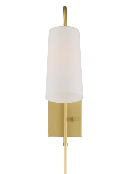 Crystorama - ALX-4501-AG - One Light Wall Sconce - Alexa - Aged Brass