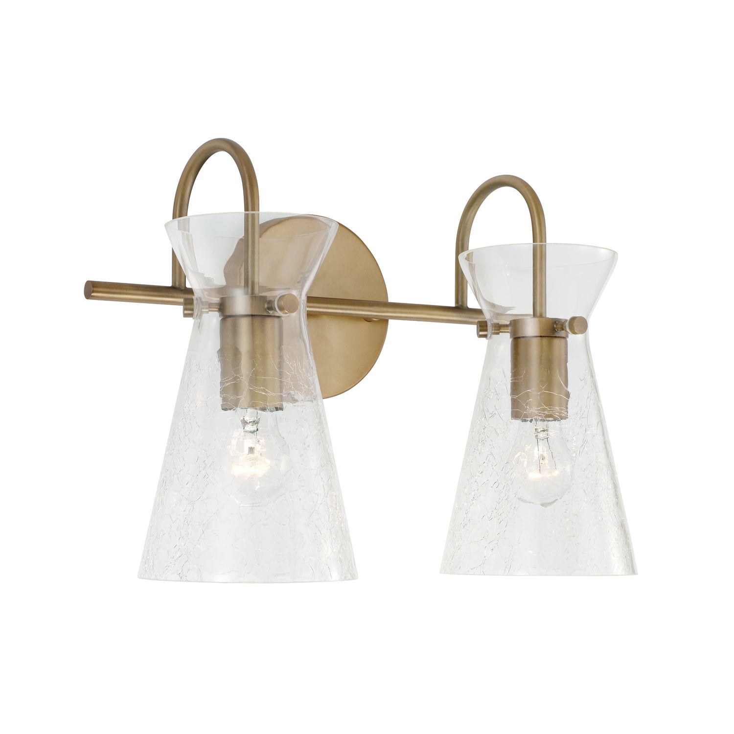 Capital Lighting - 142421AD - Two Light Vanity - Mila - Aged Brass