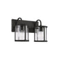 Capital Lighting - 144921BI-527 - Two Light Vanity - Brennen - Black Iron