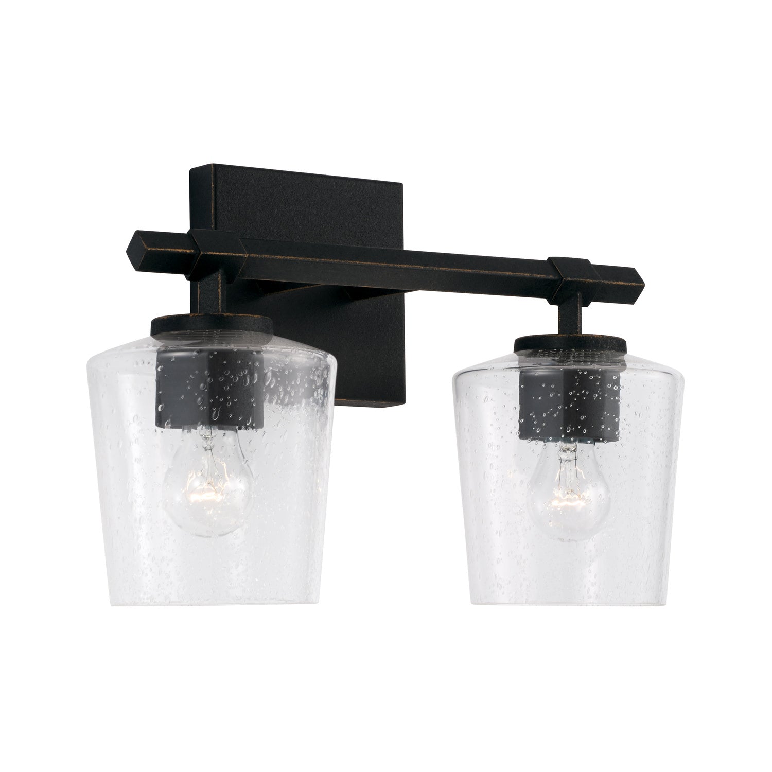 Capital Lighting - 145221IH-526 - Two Light Vanity - Ogden - Brushed Black Iron