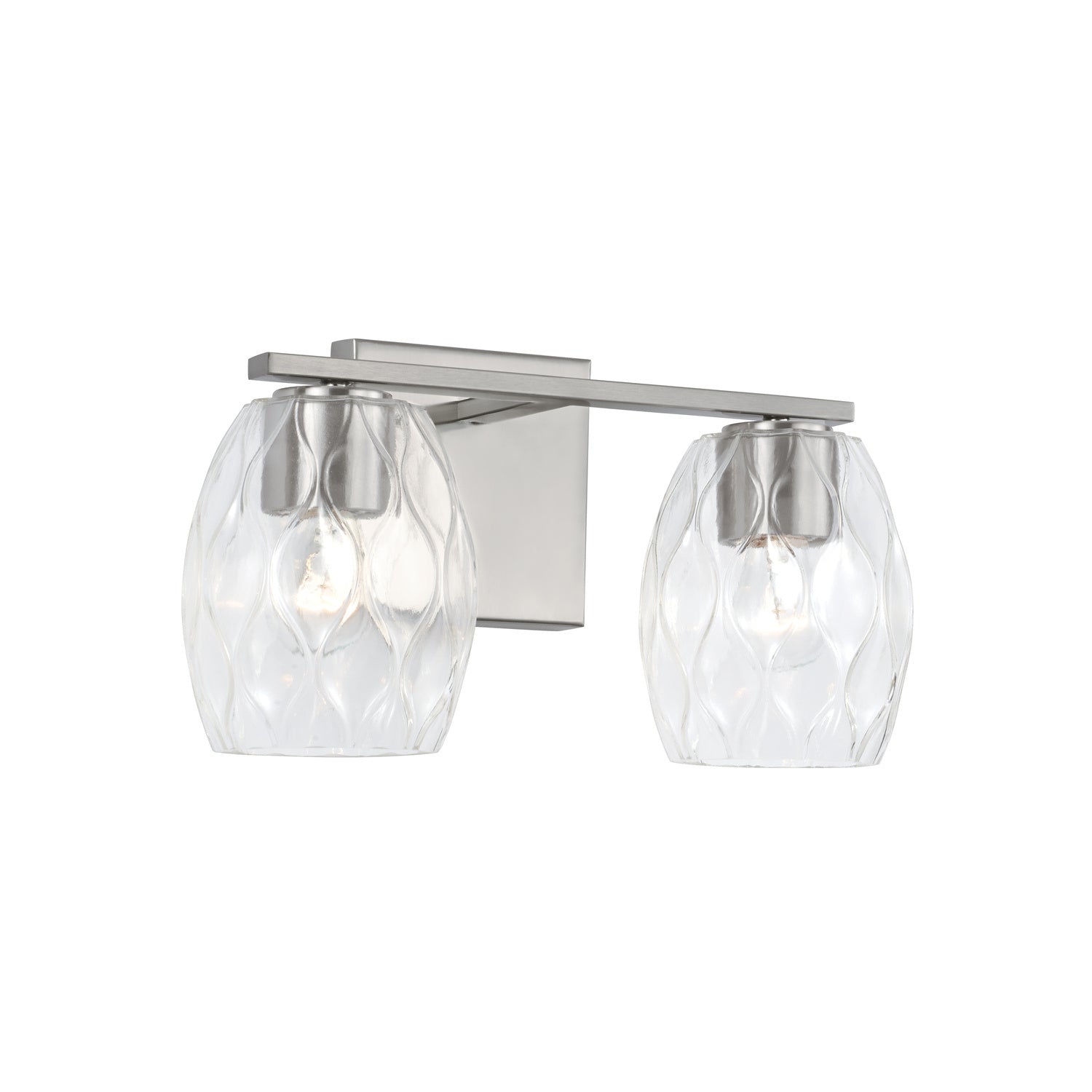 Capital Lighting - 145321BN-525 - Two Light Vanity - Lucas - Brushed Nickel