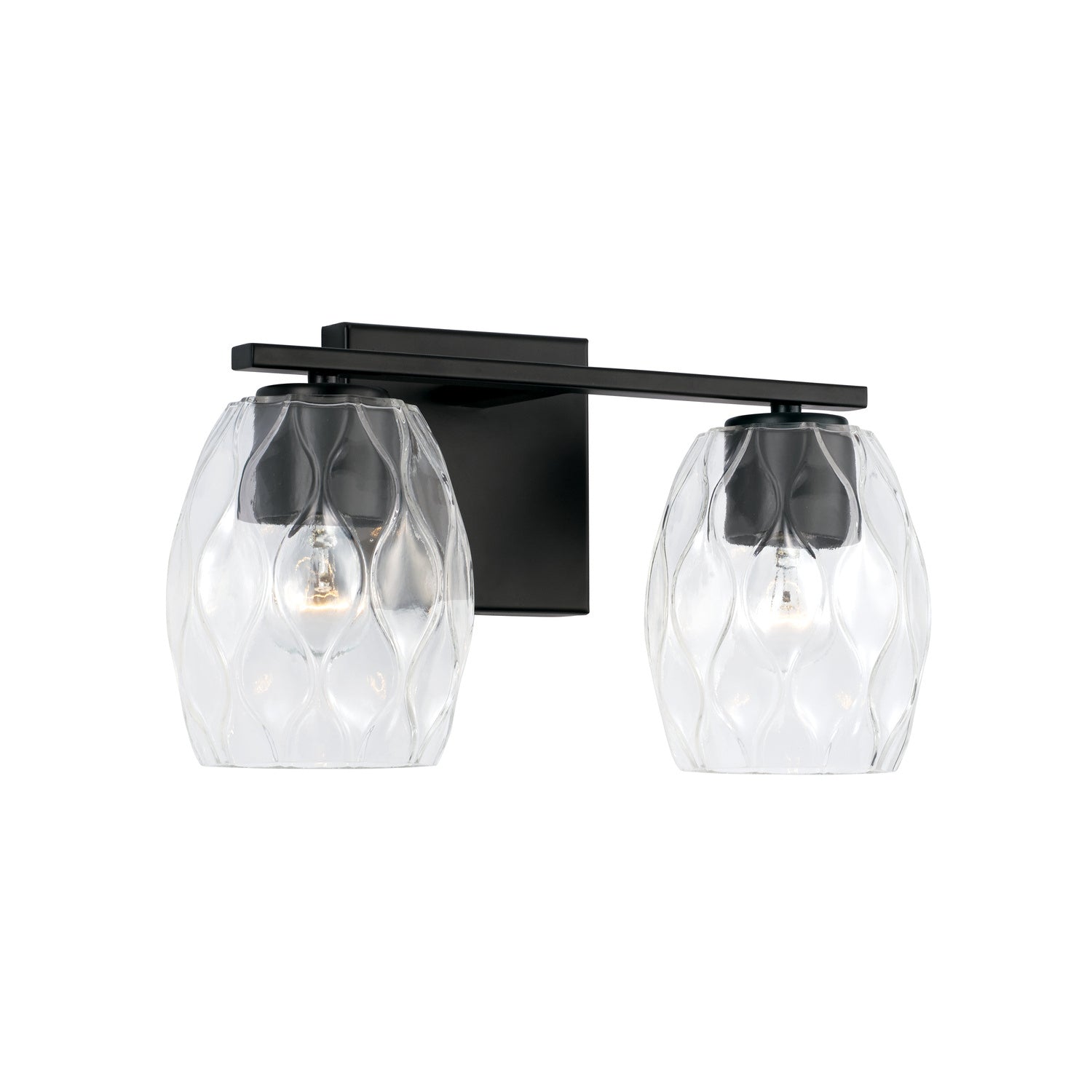 Capital Lighting - 145321MB-525 - Two Light Vanity - Lucas - Matte Black