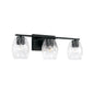 Capital Lighting - 145331MB-525 - Three Light Vanity - Lucas - Matte Black