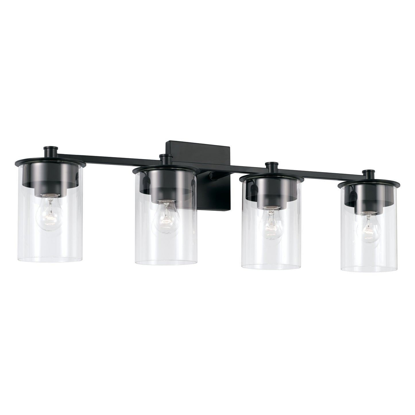 Capital Lighting - 146841MB-532 - Four Light Vanity - Mason - Matte Black