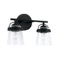 Capital Lighting - 147021MB-534 - Two Light Vanity - Madison - Matte Black