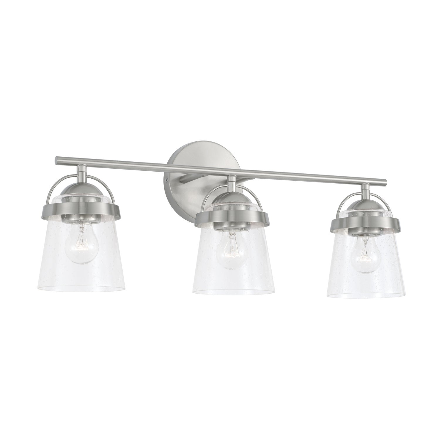 Capital Lighting - 147031BN-534 - Three Light Vanity - Madison - Brushed Nickel