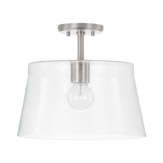 Capital Lighting - 246911BN - One Light Pendant - Baker - Brushed Nickel