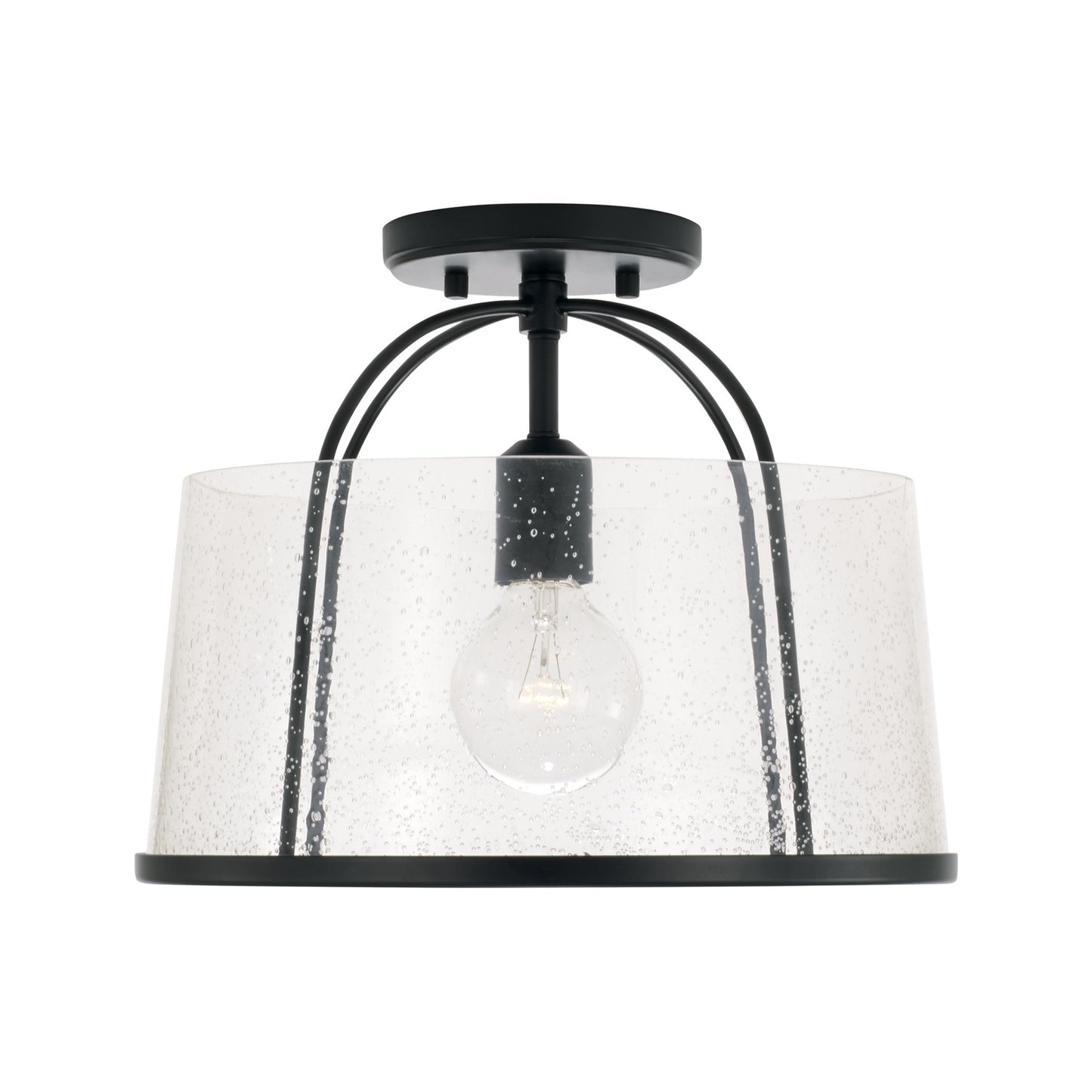 Capital Lighting - 247011MB - One Light Flush Mount - Madison - Matte Black