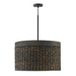 Capital Lighting - 343942CW - Four Light Pendant - Tallulah - Charcoal Wash