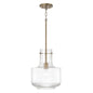 Capital Lighting - 345111AD - One Light Pendant - Nyla - Aged Brass