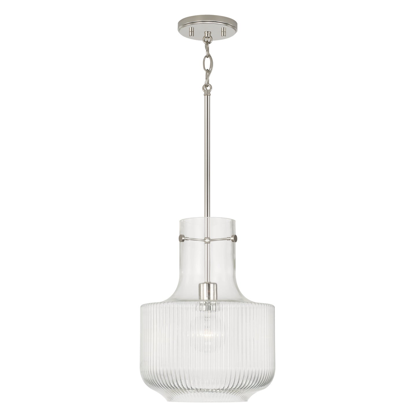 Capital Lighting - 345111PN - One Light Pendant - Nyla - Polished Nickel