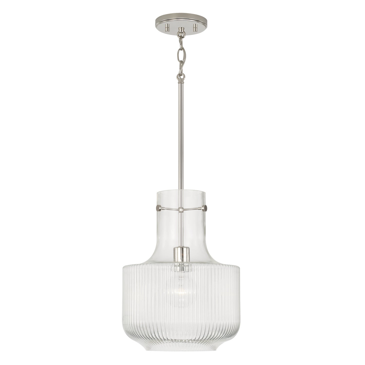 Capital Lighting - 345111PN - One Light Pendant - Nyla - Polished Nickel